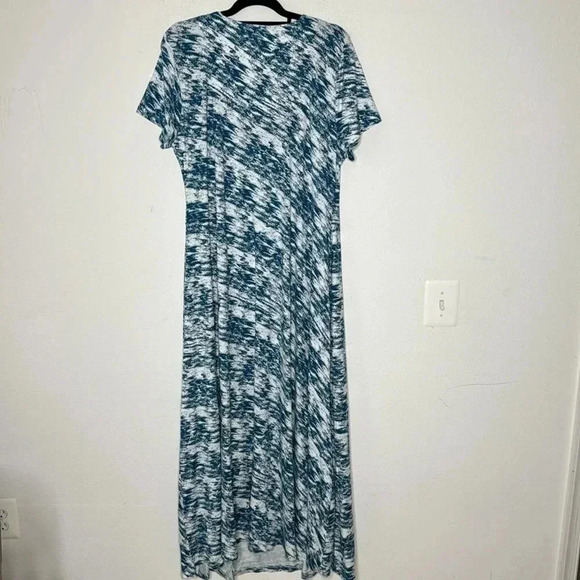 Soft Surroundings faux wrap abstract maxi dress size XL - Picture 4 of 6